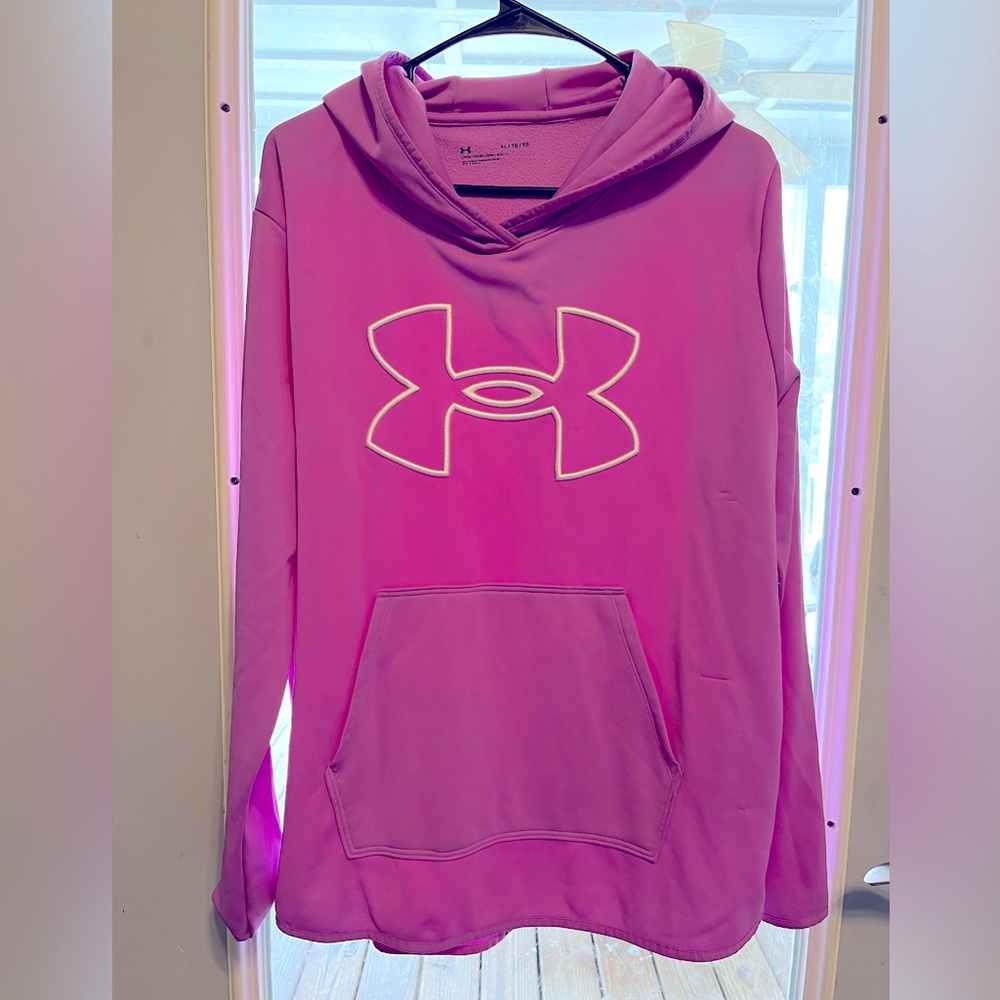 Under Armor Purple Sweatshirt Used Condition XL